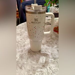 Stanley 40 oz White Terazzo Confetti limited edition cup